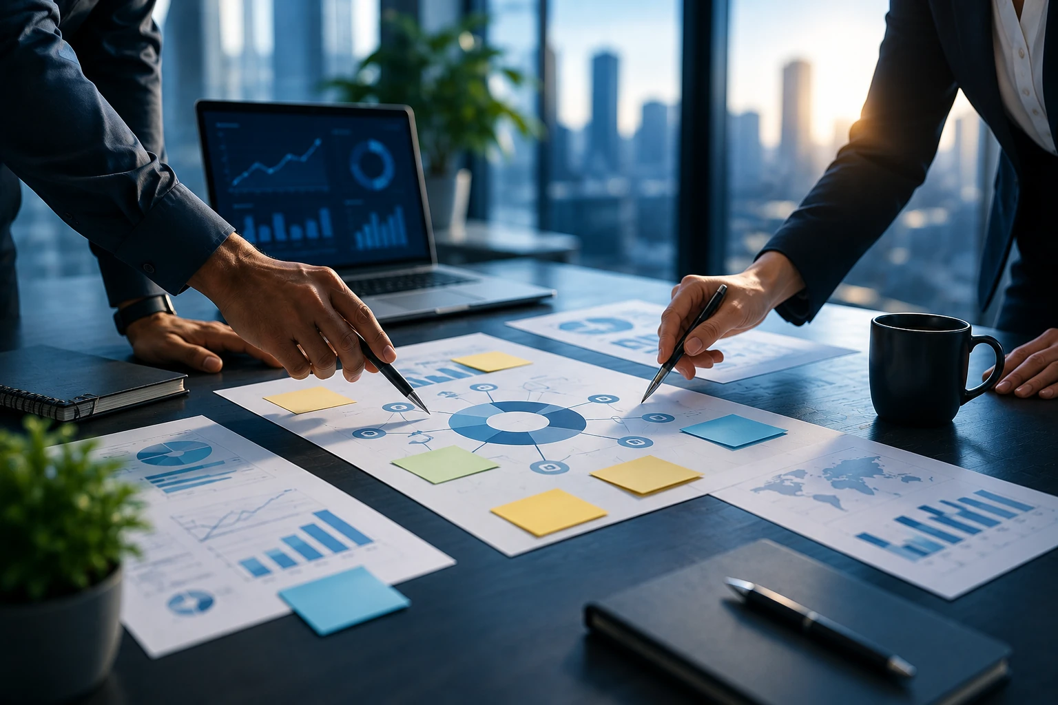 Professionnels en séance de cadrage analysant les besoins opérationnels